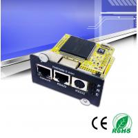 China SNMP Ups Network Management Card , SNMP Card For Ups Built - In WEB Server on sale