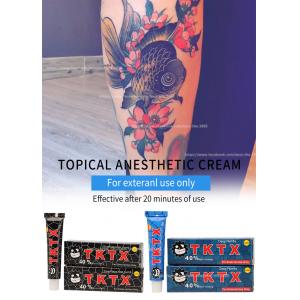 China Green 55% TKTX Tattoo Numbing Cream 10g Waxing Cosmetic For Microneedling supplier