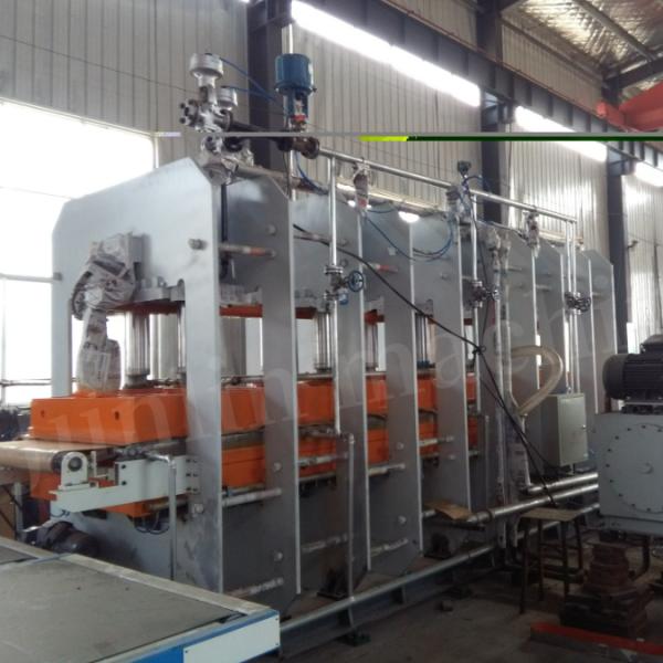 1400×10000mm Frame Vacuum Vulcanizing Press With Heated Platens