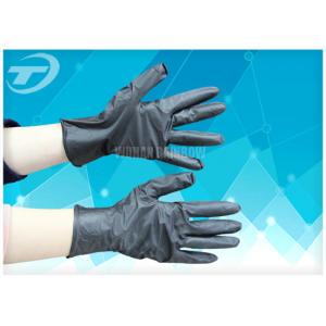 China Dip Flock Lined Medical Disposable Gloves For Electronic And Instrument Industry supplier