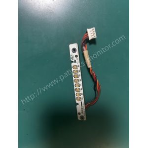 China Mindray IPM-9800 Patient Monitor Indicator Light Board with Connector Cable and 8 LEDs for Visual Alarms wholesale