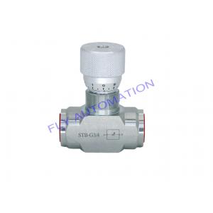 Carbon Steel Hydraulic Flow Control Valve Oleoweb STB-G3/4 STB Series 3/4"