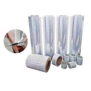 50mm Soft LDPE Stretch Film Roll Transparent LDPE Sheet For Machine Wrap