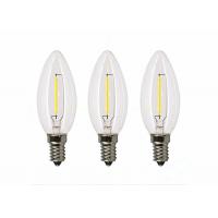 China Candle Filament Light Bulbs 4 Watt , 400LM Smart Filament Bulb E27 Commercial on sale