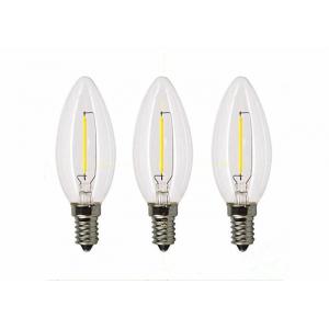 Candle Filament Light Bulbs 4 Watt , 400LM Smart Filament Bulb E27 Commercial