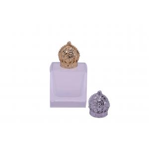 China Tampões de garrafa ligas de zinco do perfume da coroa do ouro magnéticos para garrafas de perfume decorativas wholesale