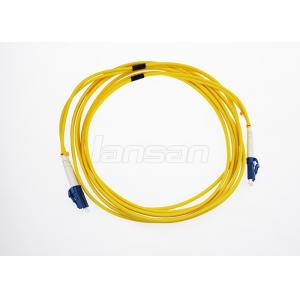 China OM3 Multimode LC Fiber Optic Patch Cord Duplex 1 Meter Duplex IEC Standards supplier