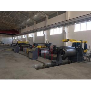 China Auto Security Steel Slitting Lines , Coil Slitting Machine With Low Noise supplier