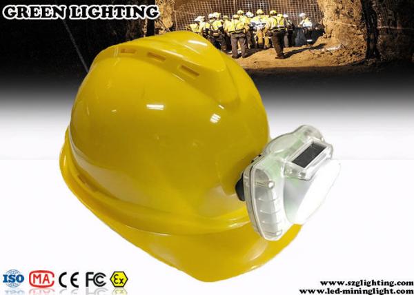 230g 3W Cool White Cordless LED Mining Cap Lamp 13000 Lux Brightness Anti -