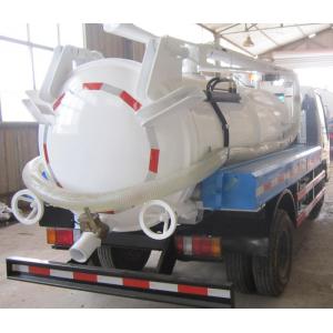 China High Pressure Vacuum Pump Sludge Truck For Muddy Water Sanitation Vehicles supplier