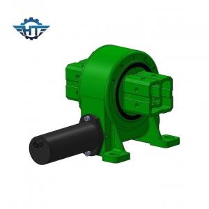 3 Inch IP66 Small Slew Drive With 24VDC Planetary Gear Motor For Tilted Solar Tracking System