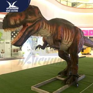 China Huge Outdoor Equipment Animatronic Dinosaur Model For Children Park supplier