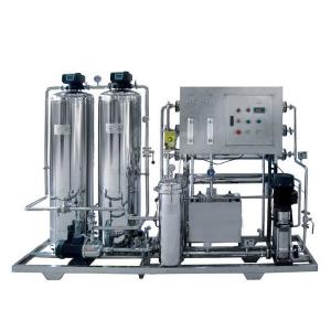 1000LPH FRP SS304 Ro Reverse Water Purification Machines