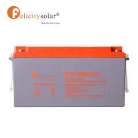 China felicity Deep Cycle Solar Power Gel Battery 12V 100Ah 200Ah 150Ah Lead Acid Agm Batteries Solaire China on sale