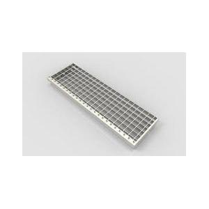 Stainless Hot Dip Galvanized Catwalk 3MM Bar Grating Stair Treads T1 / T2 / T3 / T4