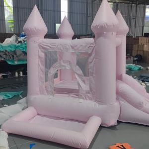 China Oxford Cloth Inflatable Bubble House White Inflatable Bouncy Castle supplier
