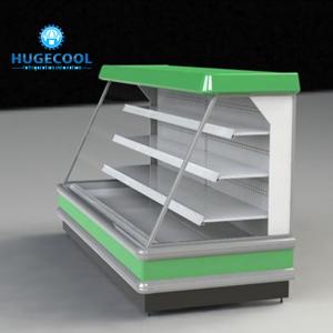 China Commercial Upright Display Chiller Microcomputer Temperature Control With Digital Display supplier