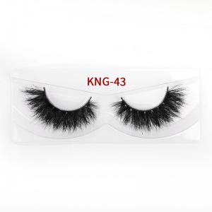 Super Thin Natural Mink Lashes , Natural Look 19mm Mink Lashes