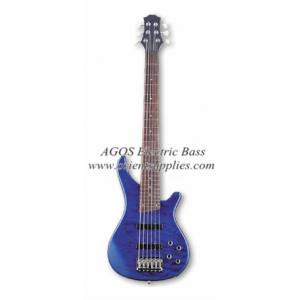 43&quot; Electric Bass 6 string JB bass solidwood wholesale AGB43-JB3