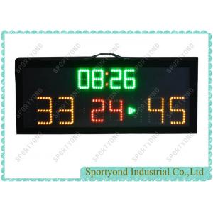 Indoor Portable Basketball Scoreboards with Shot Clock and Time Display