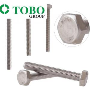 Stainless Steel 304 316 316L DIN 931 DIN 933 A2-70 Stainless Steel Bolts SS Bolts Nuts Hex Bolt In Stock