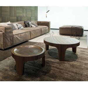 China Customized Round Marble Coffee Table For Restaurant / Bar / Cafe / Hotel supplier