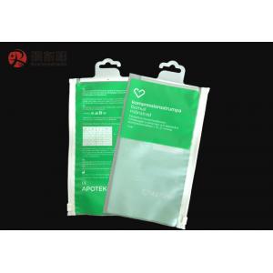 China PLA Biodegradable Corn Starch Compostable Ziplock Plastic Bag For Sock Packaging wholesale
