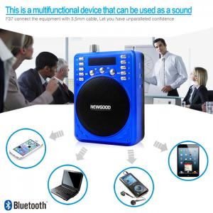 China Micro SD card music audio player portable bluetooth speaker supplier