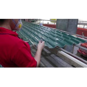 China Construction materials corrugated plastic asa synthetic resin roofing tile wholesale