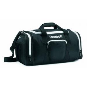 polyester 21" Duffel Travel Gym Sport Bag - Black / White New travel shoes bag