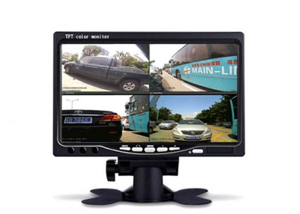DC12V 24V 4 Channel Car TFT LCD Monitor 7 Inch 4CH Split Quad LCD Screen Display