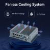 China Intel Core Processors Industrial Fanless PC With DDR4 32GB RAM Windows 11 Linux wholesale