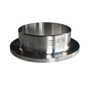China SS304 316 Accesorios para tuberías de acero inoxidable collar de extremo de taco con EN1092-1 supplier