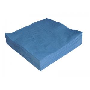 120 Count 2Ply Sunshine Blue Color Paper Napkin For Lunch Table