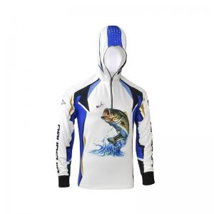 Fully Sublimation Print Custom Logo 100% Polyester Quick Dry Sun Protect Fishing Suit