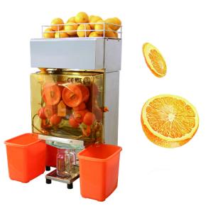 China セリウムの電気コマーシャルの飲み物の店のための自動オレンジ ジューサー機械 supplier