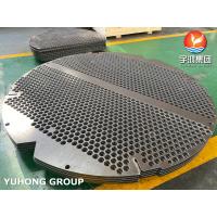 China Baffle And Tube Sheet Improve Heat Transfer Effect On Heat Exchanger Steel Material on sale