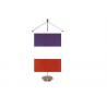 Cool Table Top Flags , Personalized Stick Flags With Stainless Steel Flag Pole