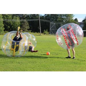 China CE Certification Various Size Inflatable Bubble Football With Lovely Appearance supplier