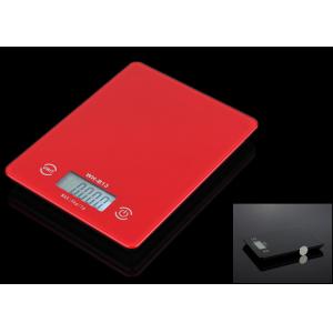 Touch Screen Kitchen Digital Weighing Scale Tempered Glass Material