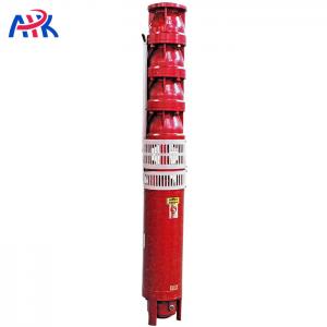 China Vertical 2900rpm / 1450rpm Cast Iron Submersible Pump 2.2kw - 410kw Power supplier