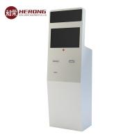 China Dual Screen Self Service Top Up Kiosk With International Mainstream Financial Industry Standard on sale