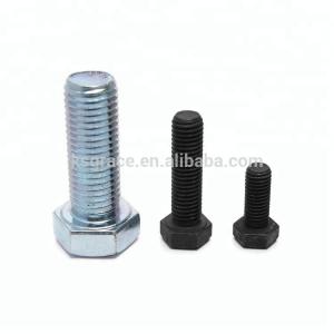 DIN933 Carbon Steel Hex Head Bolt Hexagon Head Bolts With Full Thread