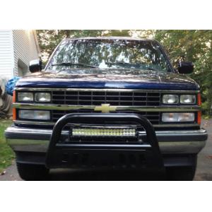 China 120W Off Road Front Bumper LED Light Bar Easy Mounting Black Body Color supplier