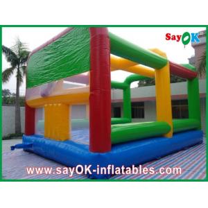 Multi-Colour Inflatable Bounce Castle House Large Jumper Bounce House For Playground