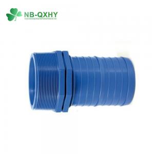 2-6 Inch Blue Layflat Hose Fittings Plastic End Plug PP End Cap PVC Coupling for Hose