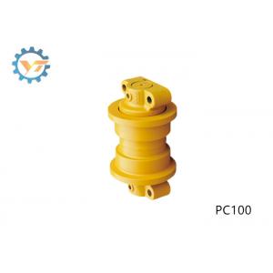 China PC100 KOMATSU Excavator Track Roller Standard Dimension Anti Corrosion supplier