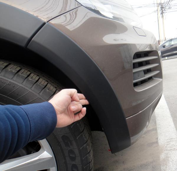 vw touareg fender flares