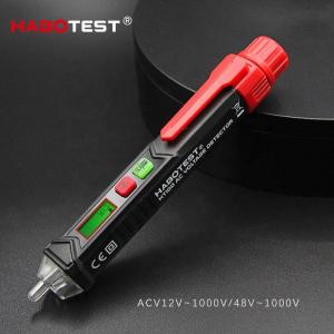China Light Alarm Pen Type Voltage Tester , 12 Volt Non Contact Voltage Tester supplier