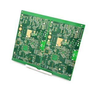 OEM HDI Printed Circuit Boards Micro Drill 0.1mm Lead Free Customized Silkscreen